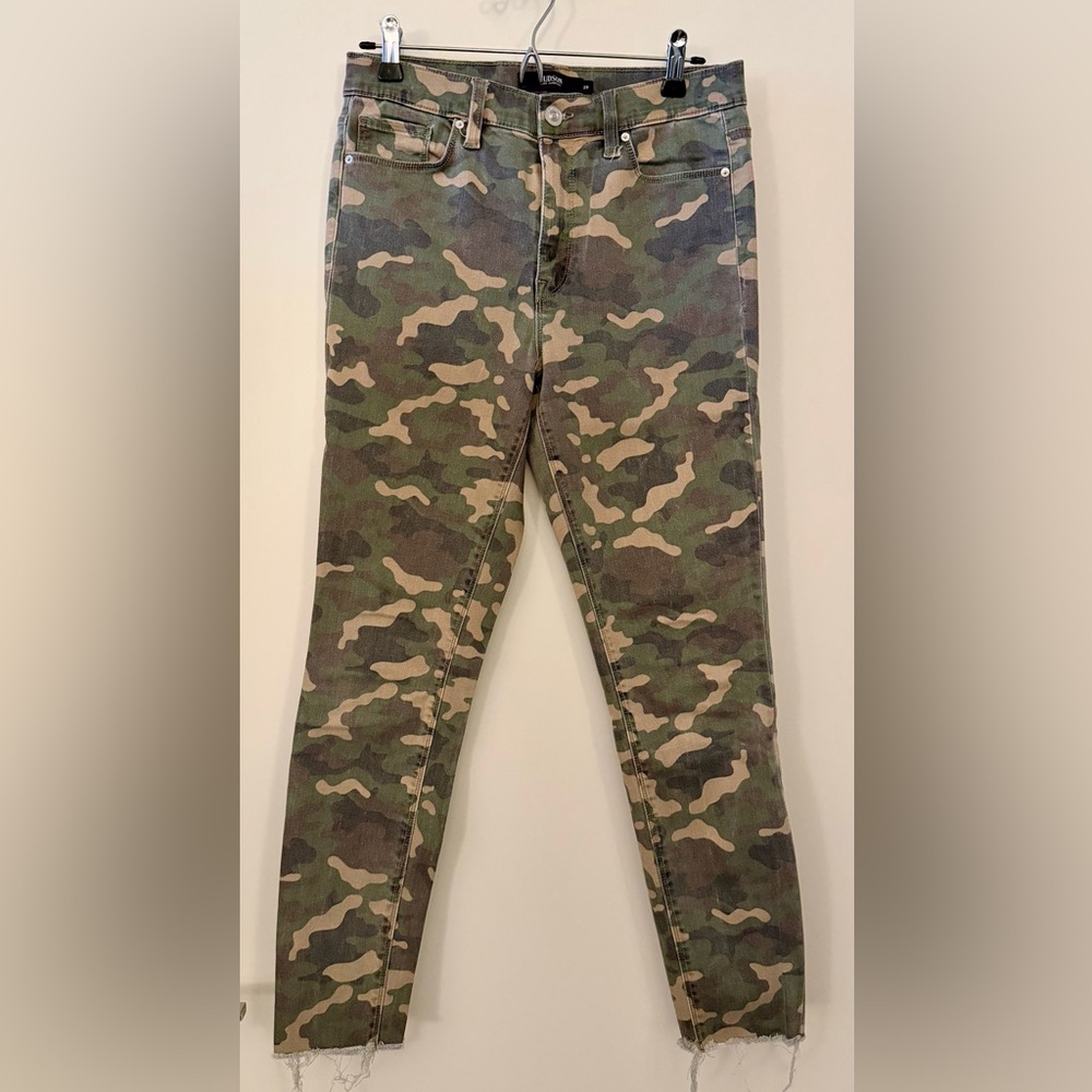 Hudson Jeans Women's High Rise Camouflage